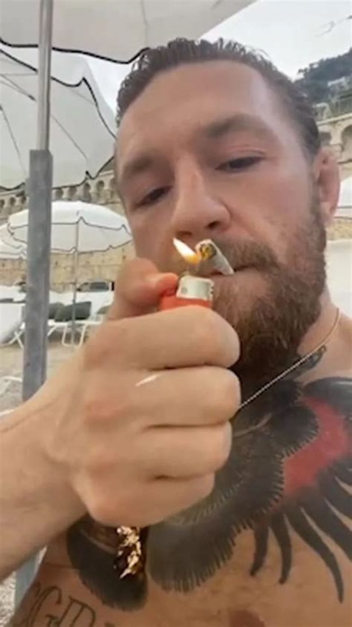 McGregor has been vacationing in France with long-time partner Dee Devlin